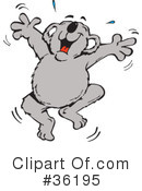 Koala Clipart #36195 by Dennis Holmes Designs