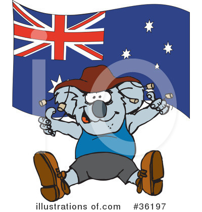 Koala Clipart #36197 by Dennis Holmes Designs