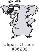 Koala Clipart #36202 by Dennis Holmes Designs