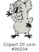 Koala Clipart #36204 by Dennis Holmes Designs