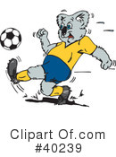 Koala Clipart #40239 by Dennis Holmes Designs