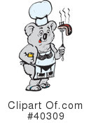 Koala Clipart #40309 by Dennis Holmes Designs