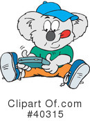 Koala Clipart #40315 by Dennis Holmes Designs