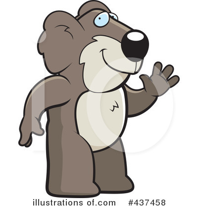 Royalty-Free (RF) Koala Clipart Illustration by Cory Thoman - Stock Sample #437458