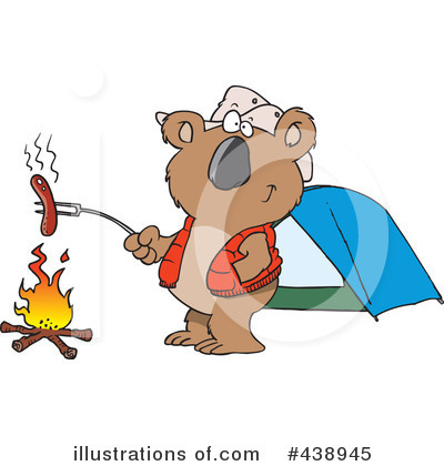 Camping Clipart #438945 by toonaday