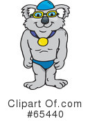 Koala Clipart #65440 by Dennis Holmes Designs