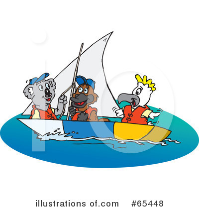 Royalty-Free (RF) Koala Clipart Illustration by Dennis Holmes Designs - Stock Sample #65448