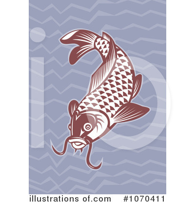 Koi Fish Clipart #1070411 by patrimonio