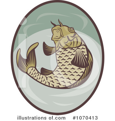 Koi Fish Clipart #1070413 by patrimonio
