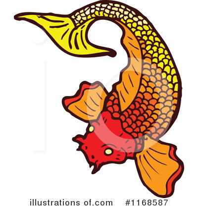 Royalty-Free (RF) Koi Clipart Illustration by lineartestpilot - Stock Sample #1168587