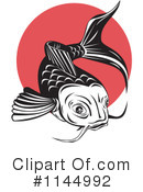 Koi Fish Clipart #1144992 by patrimonio
