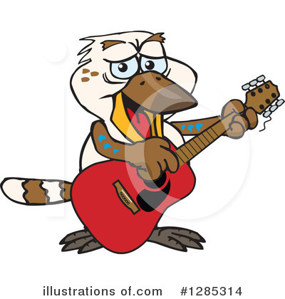 Kookaburra Clipart #1285314 by Dennis Holmes Designs