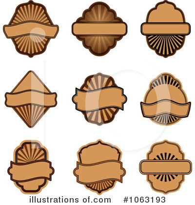 Royalty-Free (RF) Label Clipart Illustration by Vector Tradition SM - Stock Sample #1063193