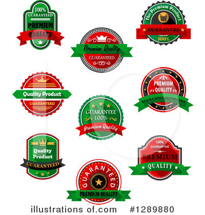 Royalty-Free (RF) Label Clipart Illustration by Vector Tradition SM - Stock Sample #1289880