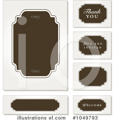 Royalty-Free (RF) Labels Clipart Illustration by BestVector - Stock Sample #1049793