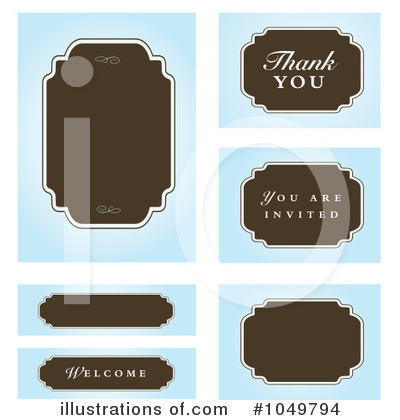 Royalty-Free (RF) Labels Clipart Illustration by BestVector - Stock Sample #1049794