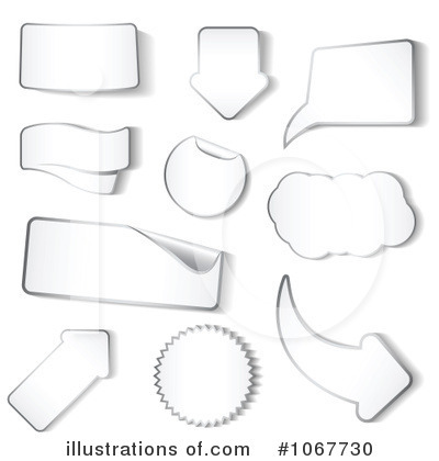 Labels Clipart #1067730 by vectorace