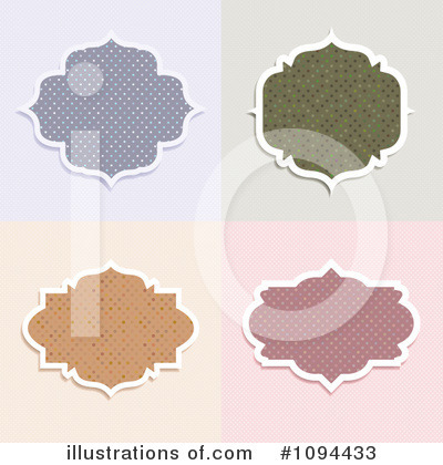 Royalty-Free (RF) Labels Clipart Illustration by KJ Pargeter - Stock Sample #1094433