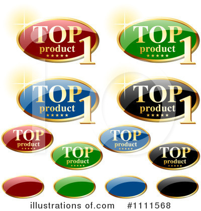 Royalty-Free (RF) Labels Clipart Illustration by dero - Stock Sample #1111568