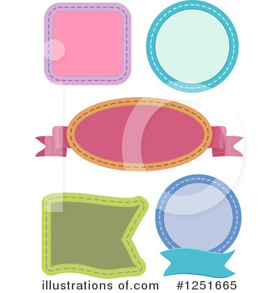 Royalty-Free (RF) Labels Clipart Illustration by BNP Design Studio - Stock Sample #1251665