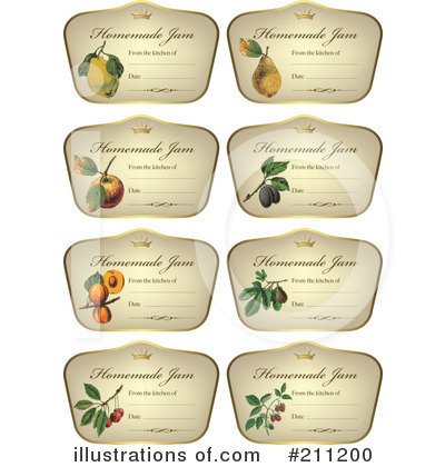 Peaches Clipart #211200 by Eugene