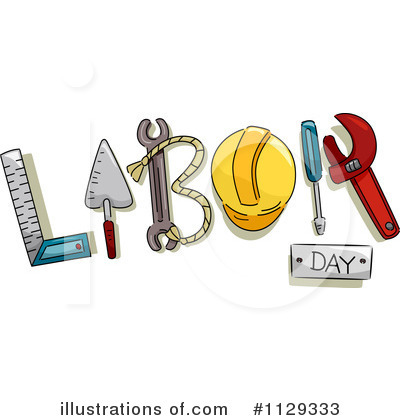 Labor Day Clipart #1129333 by BNP Design Studio