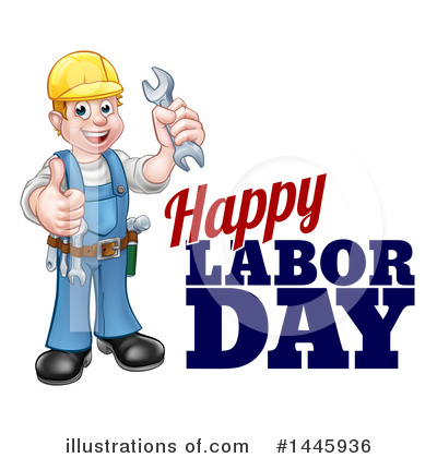 Labor Day Clipart #1445936 by AtStockIllustration