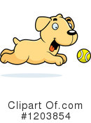 Labrador Clipart #1203854 by Cory Thoman
