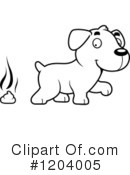 Labrador Clipart #1204005 by Cory Thoman