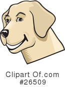 Labrador Clipart #26509 by David Rey