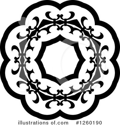 Royalty-Free (RF) Lace Clipart Illustration by Vector Tradition SM - Stock Sample #1260190