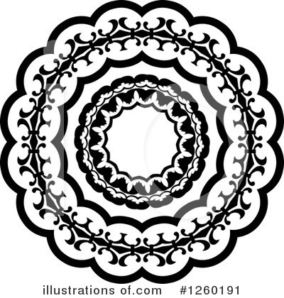 Royalty-Free (RF) Lace Clipart Illustration by Vector Tradition SM - Stock Sample #1260191
