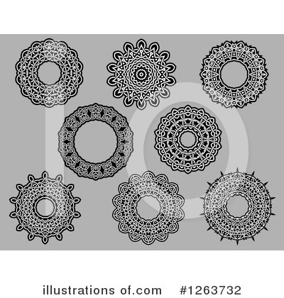 Royalty-Free (RF) Lace Clipart Illustration by Vector Tradition SM - Stock Sample #1263732