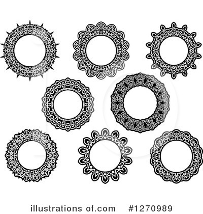 Royalty-Free (RF) Lace Clipart Illustration by Vector Tradition SM - Stock Sample #1270989