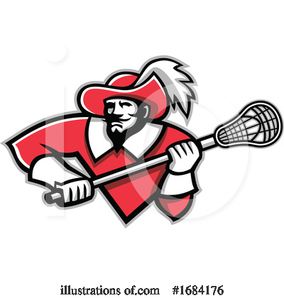 Royalty-Free (RF) Lacrosse Clipart Illustration by patrimonio - Stock Sample #1684176