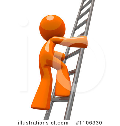 Ladder Clipart #1106330 by Leo Blanchette