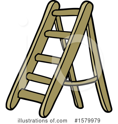 Royalty-Free (RF) Ladder Clipart Illustration by lineartestpilot - Stock Sample #1579979