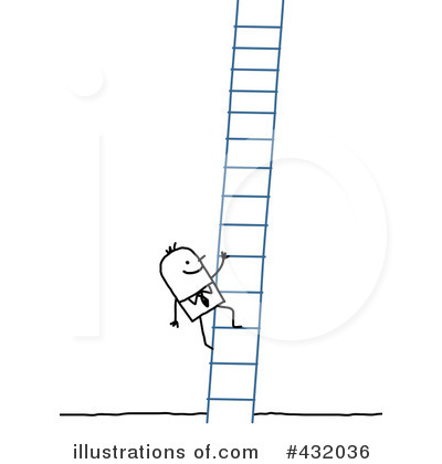Royalty-Free (RF) Ladder Clipart Illustration by NL shop - Stock Sample #