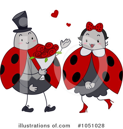 Royalty-Free (RF) Ladybug Clipart Illustration by BNP Design Studio - Stock Sample #1051028