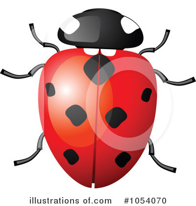 Royalty-Free (RF) Ladybug Clipart Illustration by vectorace - Stock Sample #1054070