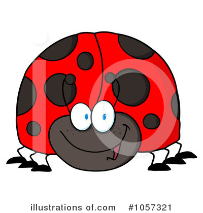 Royalty-Free (RF) Ladybug Clipart Illustration by Hit Toon - Stock Sample #1057321
