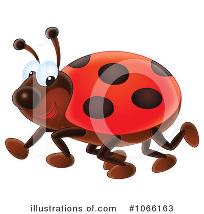 Royalty-Free (RF) Ladybug Clipart Illustration by Alex Bannykh - Stock Sample #1066163