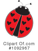 Ladybug Clipart #1092967 by Maria Bell