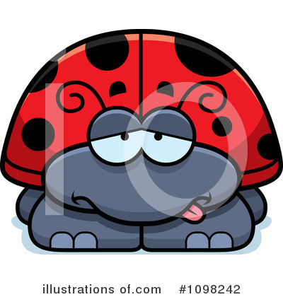 Royalty-Free (RF) Ladybug Clipart Illustration by Cory Thoman - Stock Sample #1098242