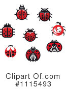 Ladybug Clipart #1115493 by Vector Tradition SM