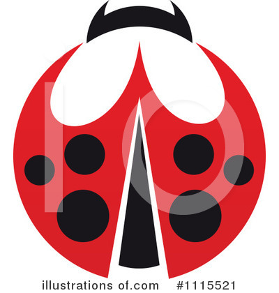 Royalty-Free (RF) Ladybug Clipart Illustration by Vector Tradition SM - Stock Sample #1115521