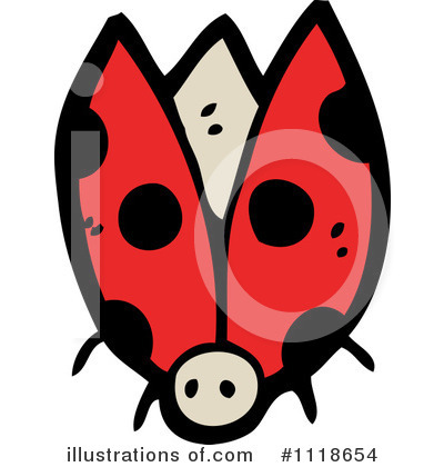 Royalty-Free (RF) Ladybug Clipart Illustration by lineartestpilot - Stock Sample #1118654