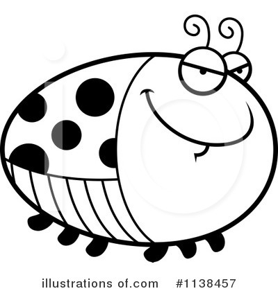 Royalty-Free (RF) Ladybug Clipart Illustration by Cory Thoman - Stock Sample #1138457