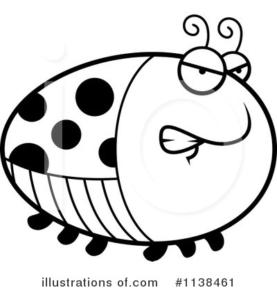 Royalty-Free (RF) Ladybug Clipart Illustration by Cory Thoman - Stock Sample #1138461