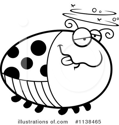 Royalty-Free (RF) Ladybug Clipart Illustration by Cory Thoman - Stock Sample #1138465